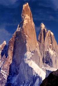 Cerro Torre seen from Torre Glacier