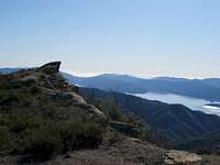 View to the Southwest from Summit of Berryessa Peak