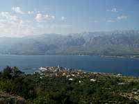 Seaboard side of Velebit with...
