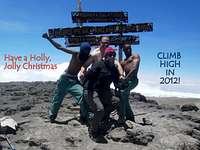 Merry Christmas from the Roof of Africa!