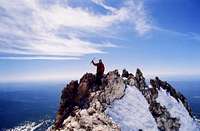 Summit of Mt Shasta - Marc...