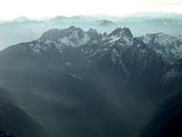 The sawtooth ridge from Air...