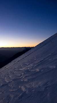 Krn winter descent