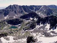 Mount Zirkel from the summit...