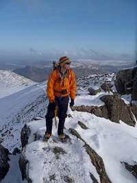 Winter on Striding Edge