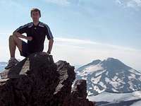 My summit pic at our summit for North Sister.