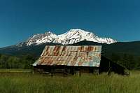 A view of the mountain from...