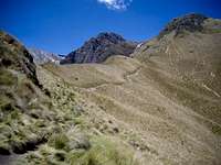 Path leading to the top of Imbabura