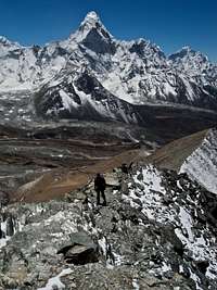 Chhukung Ri: On the Summit Ridge