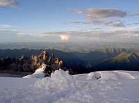 The view from camp 3 (5800m)....