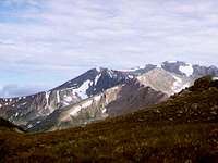 LaPlatta Peak from the trail...
