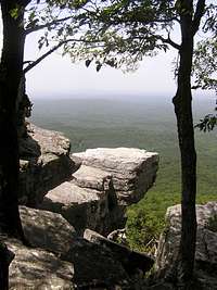 Pulpit Rock, Cheaha Mountain, Alabama.