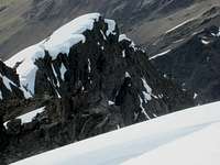 Benigh Peak's summit ridge