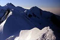 View from West Breithorn top....
