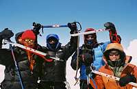 Girls on Elbrus Summit