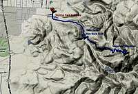 Sugarloaf Mountain Trail Map