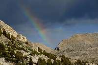Rainbow over Puite Pass