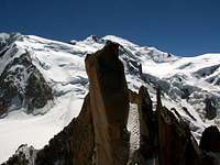 Le Mont Blanc from the Arete...