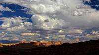 Capitol Reef after thunderstorm