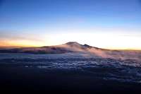 Kili from the top of the Mt.Meru