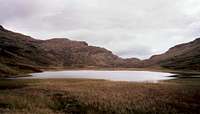 The lochan, just prior to the...