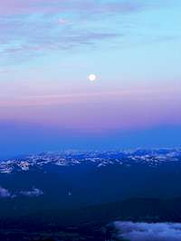 Moonset from the Casaval Ridge
