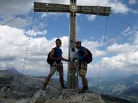 Summit of Sassongher (2665 m)
