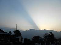 Annapurna Range Early Morning