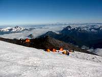 Camp at chilean route