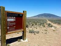 Ute Mountain Sign