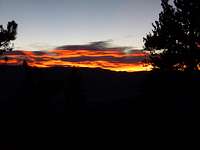 sunrise on Mount Elbert