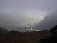 View over the end of Ogwen...