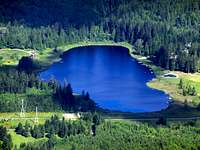 Riley Lake from Wheeler Mountain