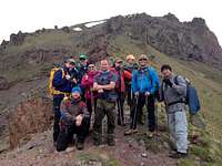 The team at 2900m
