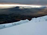 Ladder @ 5,400m on Cotopaxi