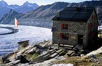 Monte Rosa hut and the...