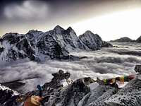 Camp 1 on Ama Dablam