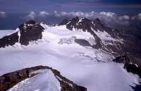 View from the top of Piz...