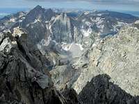 The North Face of Mount Wister seen from the summit of Nez Perce