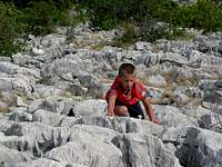 Limestone climb