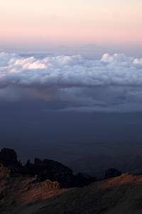 Kilimanjaro in the distance