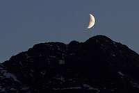 The Moon over Świnica
