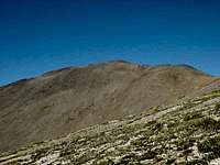 San Luis Peak from the saddle...