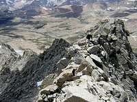 The class 2 summit ridge - 3...