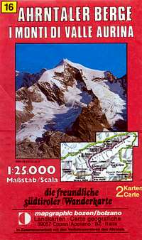 Ahrntaler Berge map