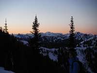 Sunrise with Mount Adams