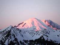 Purple Sunrise on Mount Rainier