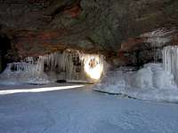 Spectacular Lake Superior Ice Cave