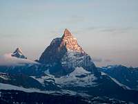 First light on Matterhorn