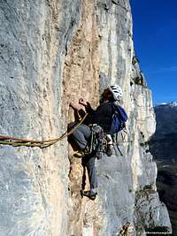 A traverse on the route 
